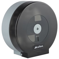 Ksitex TH-507B- диспенсер для туалетной бумаги  (из черного прозрачного пластика)