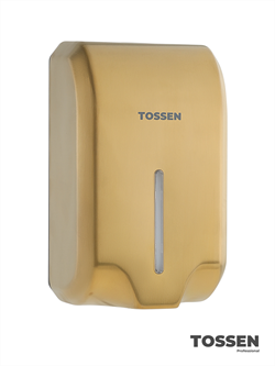 TOSSEN AL-7206 MS (Imperial Gold) - сенсорный диспенсер для мыла/дезинфицирующих средств (капля) 211051 - фото 33584