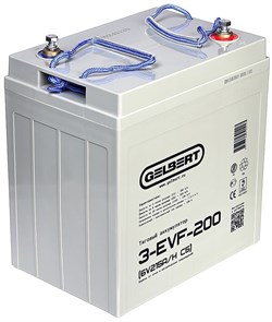 Gelbert 3-EVF-200 - тяговый аккумулятор (6V215A/H C5) 025369 - фото 34553