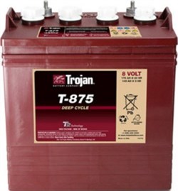Trojan T-875 - Тяговый аккумулятор - фото 4462
