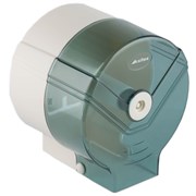 Ksitex ТН-6801G- диспенсер для туалетной бумаги (из зеленого прозрачного пластика)