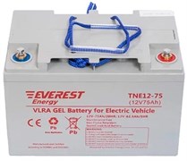 Everest TNE 12-75 - гелевый тяговый аккумулятор