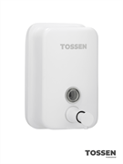 TOSSEN MN-500 MW - механический диспенсер жидкого мыла (коллекция "Белая сталь") 211061