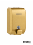 TOSSEN MN -1200 MS (Imperial Gold) - механический диспенсер жидкого мыла 211067