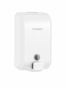 TOSSEN MN-2500 MW - механический диспенсер жидкого мыла (коллекция "Белая сталь") 211082