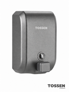 TOSSEN MN -1200 MG - механический диспенсер жидкого мыла (коллекция "Благородный графит") 211128