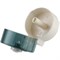 диспенсер для туалетной бумаги (из зеленого прозрачного пластика) Ksitex ТН-6801G