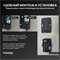 TOSSEN LS 2102 MB - сушилка для рук (коллекция «Матовый чёрный») 300048 - фото 34902
